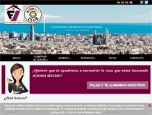 Tablet Screenshot of fincasvanguardia.com